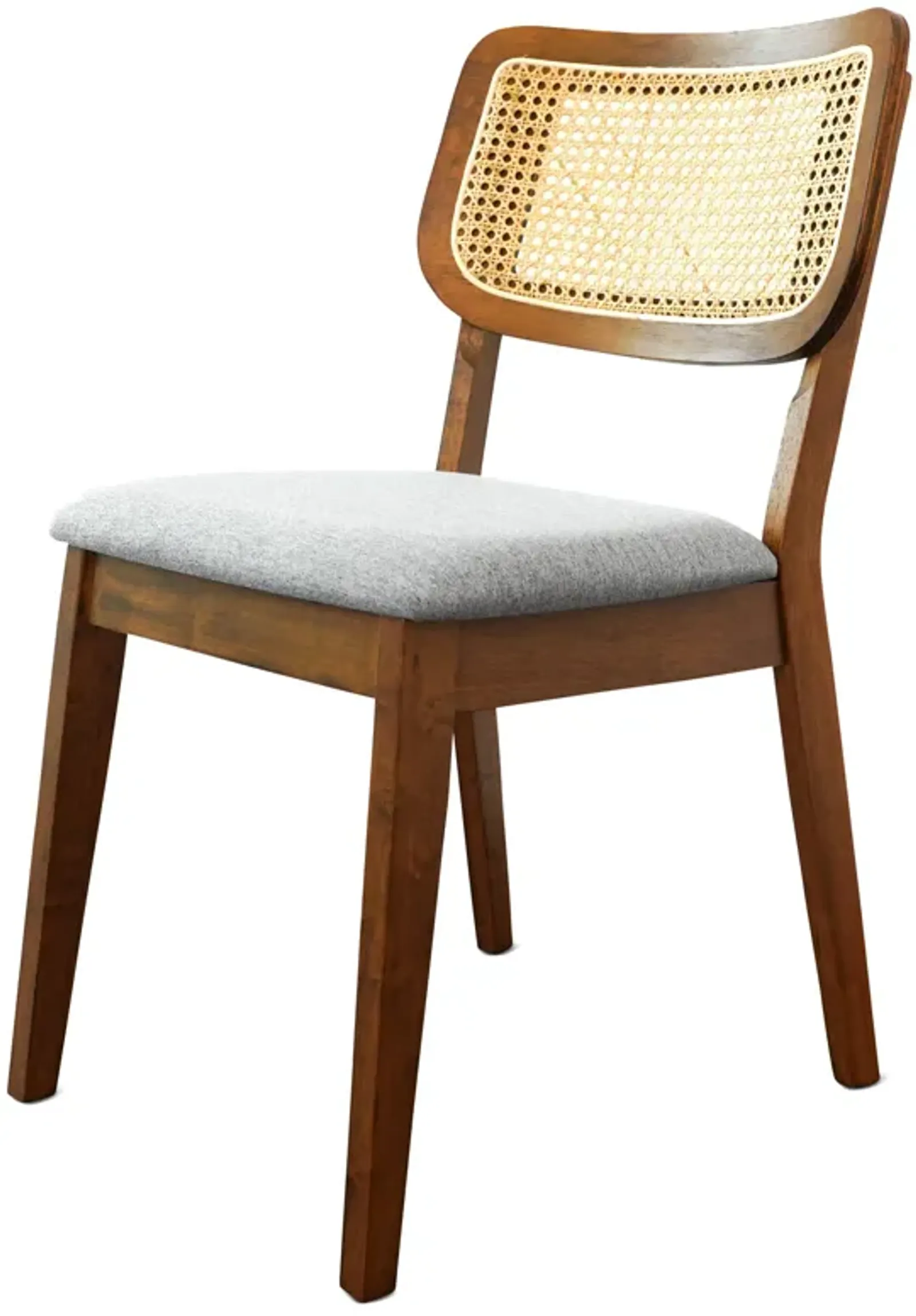 Kane Grey Linen Dining Chair Set of 2