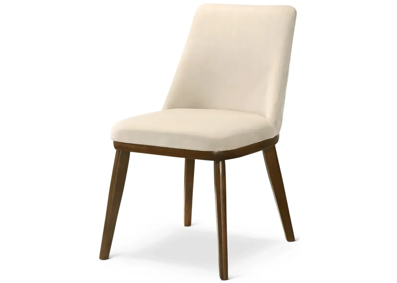 Cloud Beige Velvet Dining Chair Set of 2