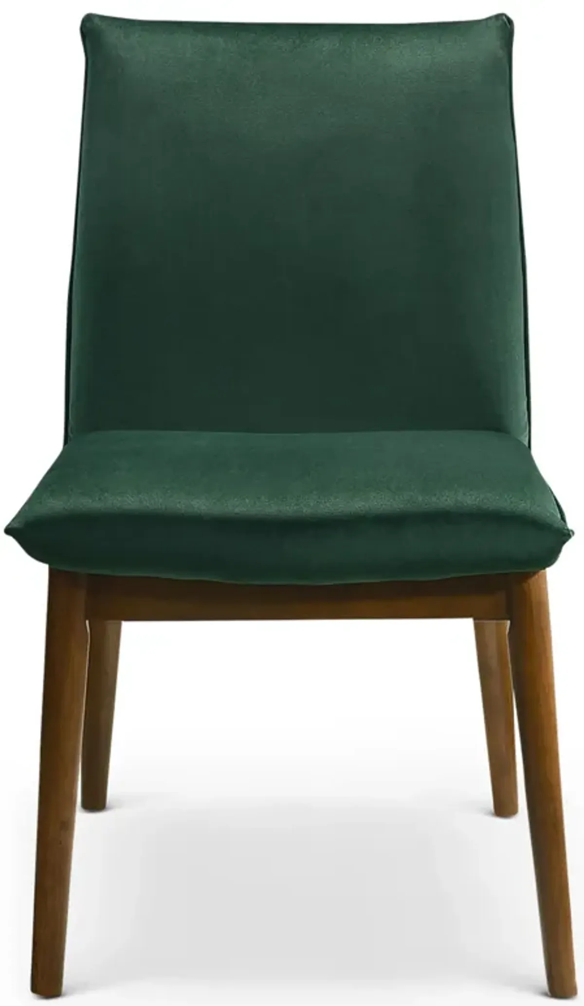 Moss Dark Green Velvet Dining Chair Set of 2