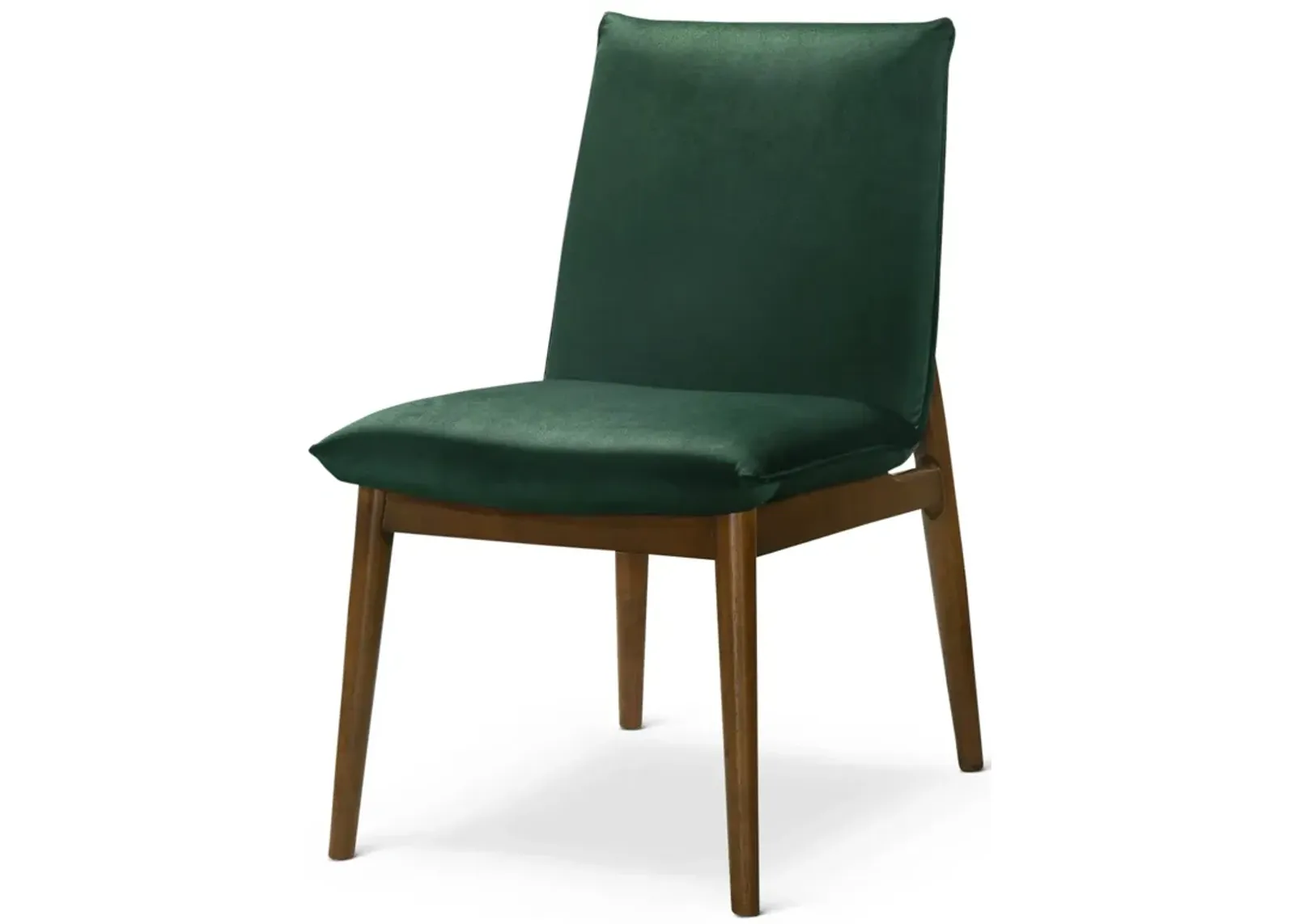 Moss Dark Green Velvet Dining Chair Set of 2