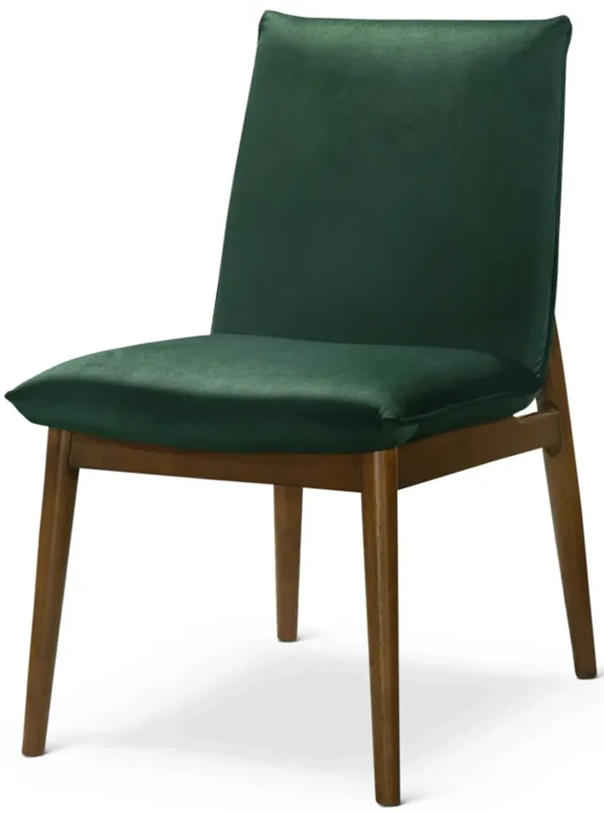 Moss Dark Green Velvet Dining Chair Set of 2