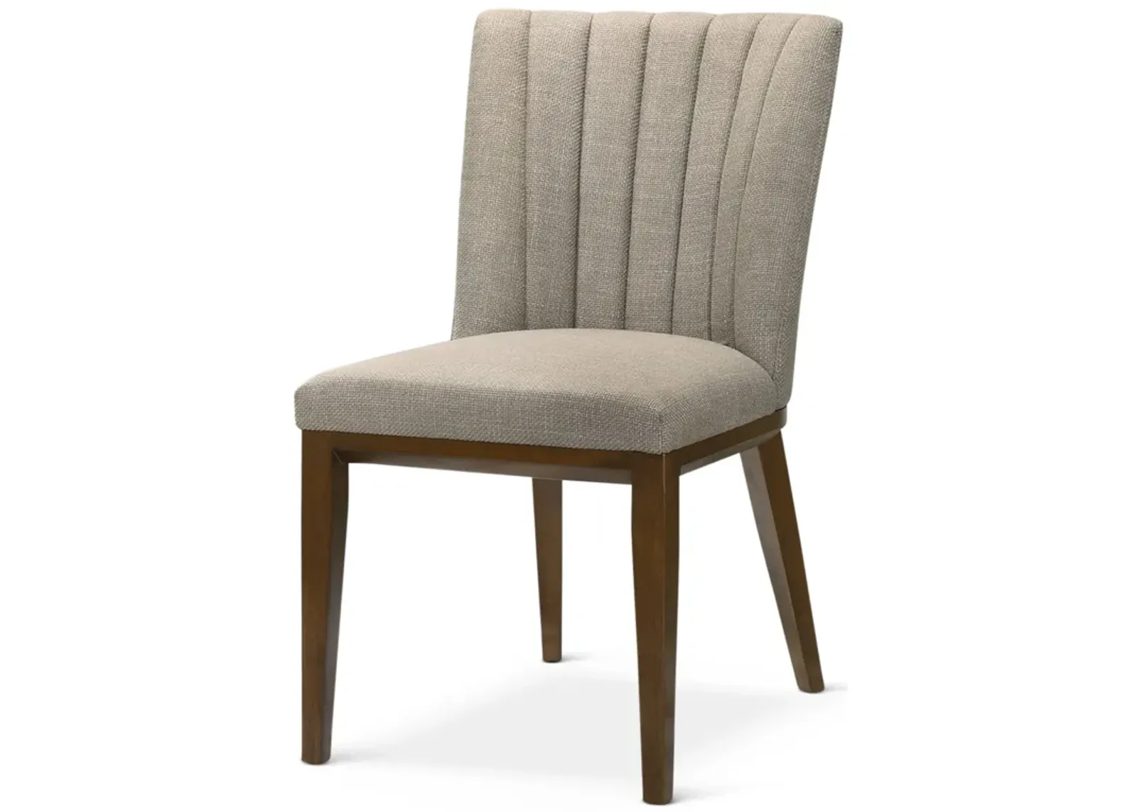 Elm Cream Fabric Dining Chair Set of 2