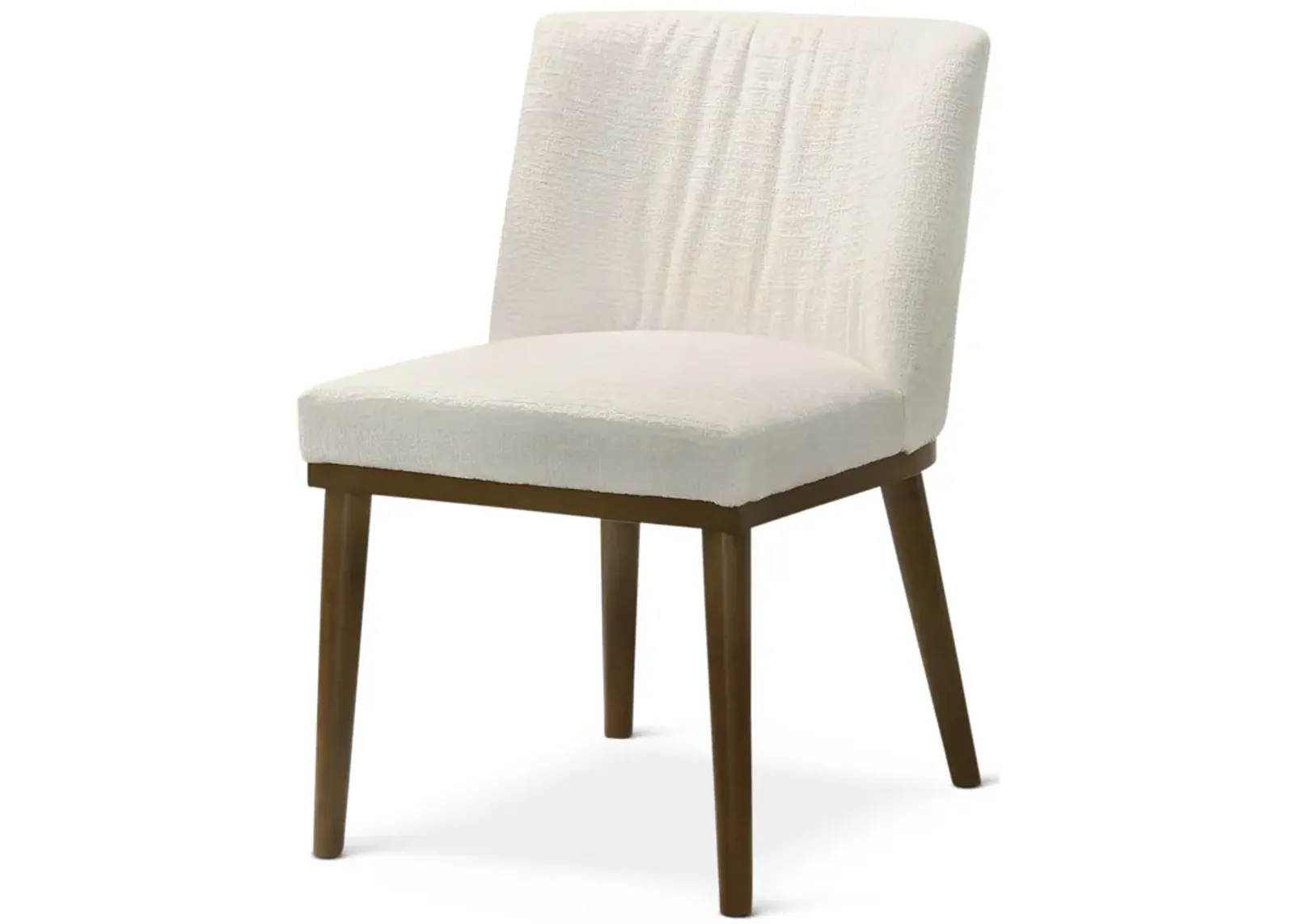 Dalby White Fabric Dining Chair Set of 2