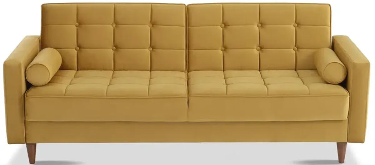 Bennet Yellow Sleeper Sofa