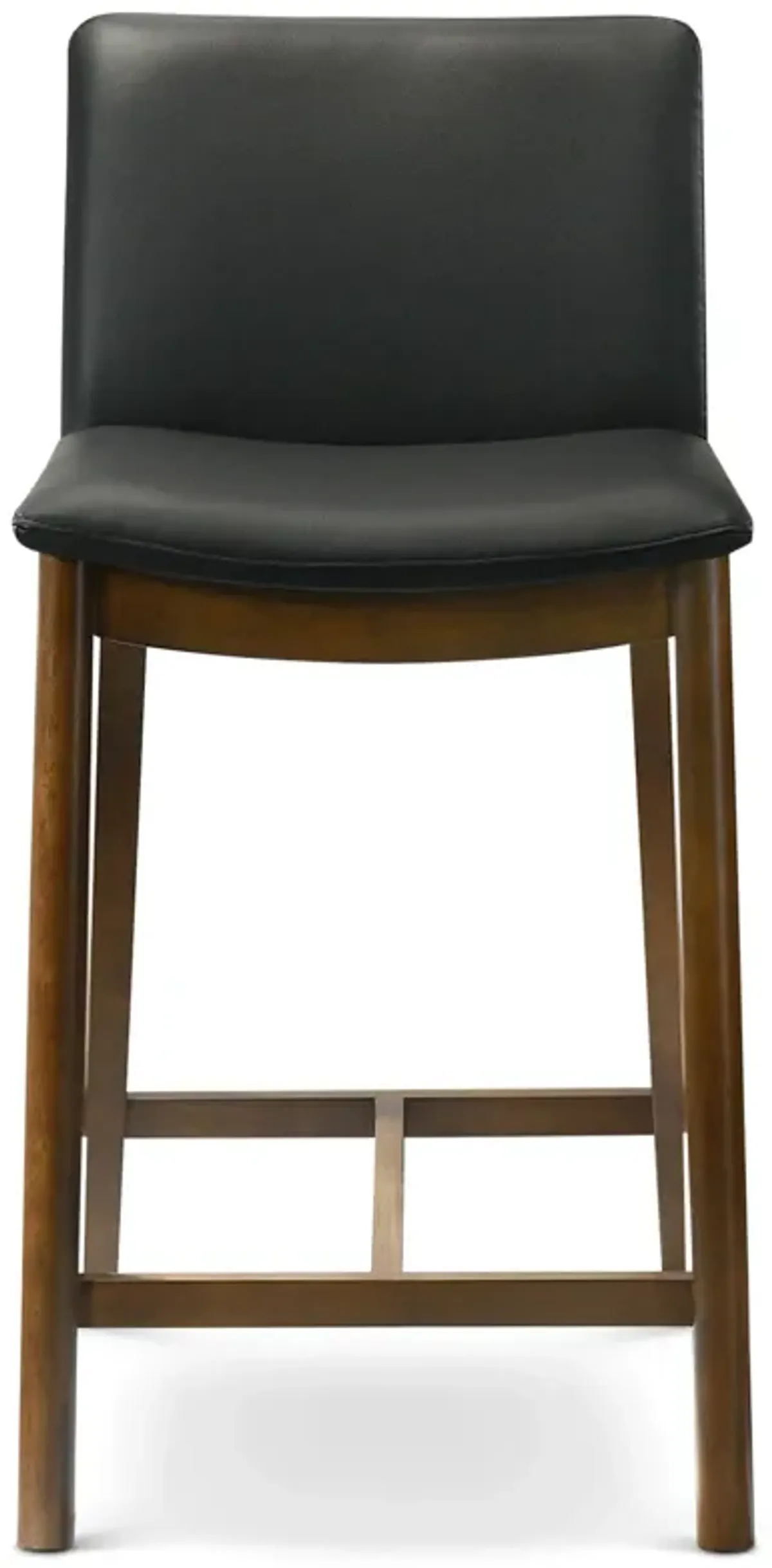 Sheldon Black Leather Counter Chair