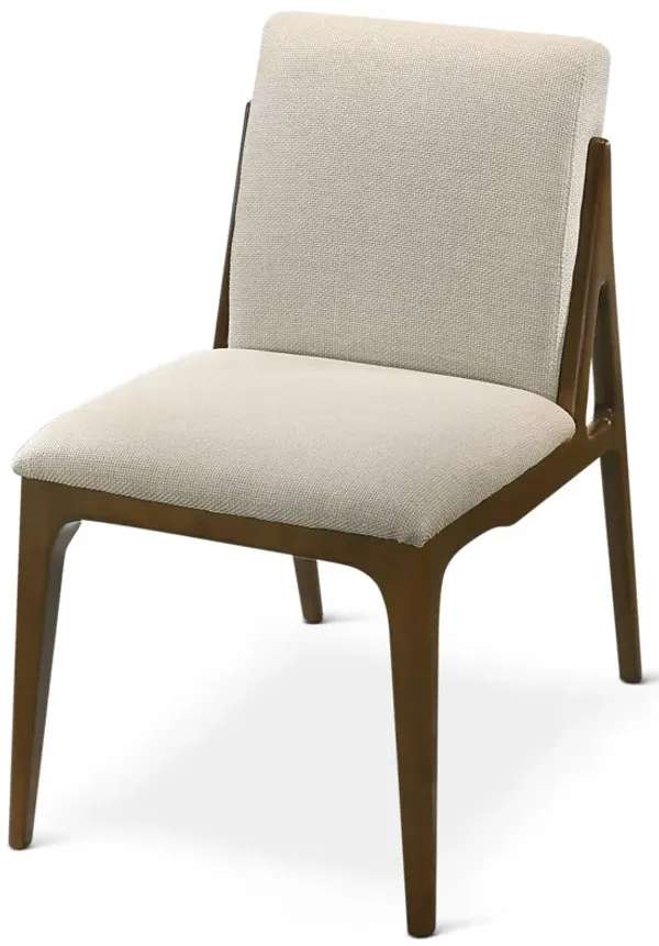 Griffin Cream Fabric Dining Chair Set of 2
