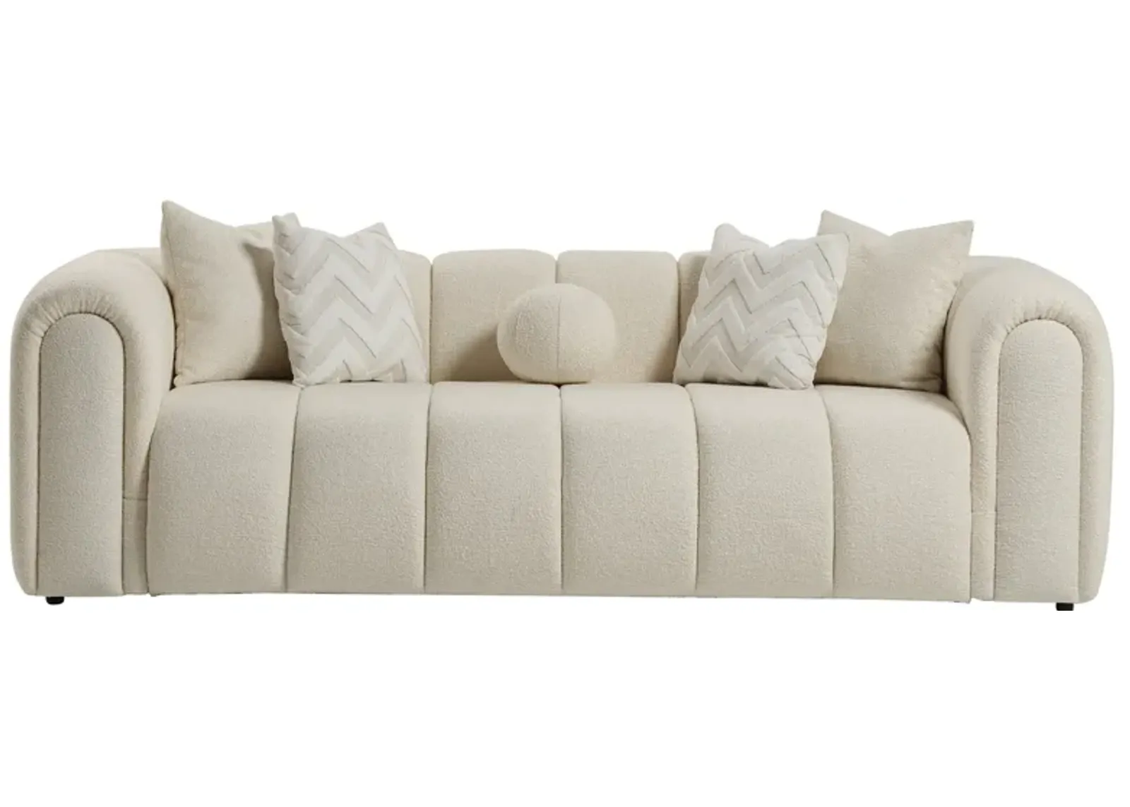 Bella Ivory Boucle Sofa