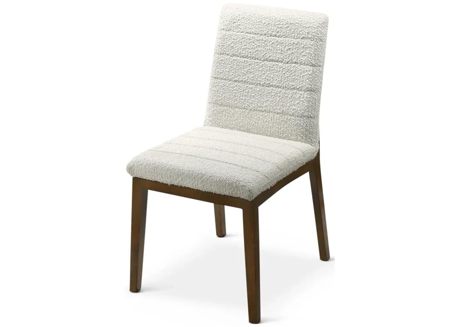 Isley White Boucle Dining Chair Set of 2