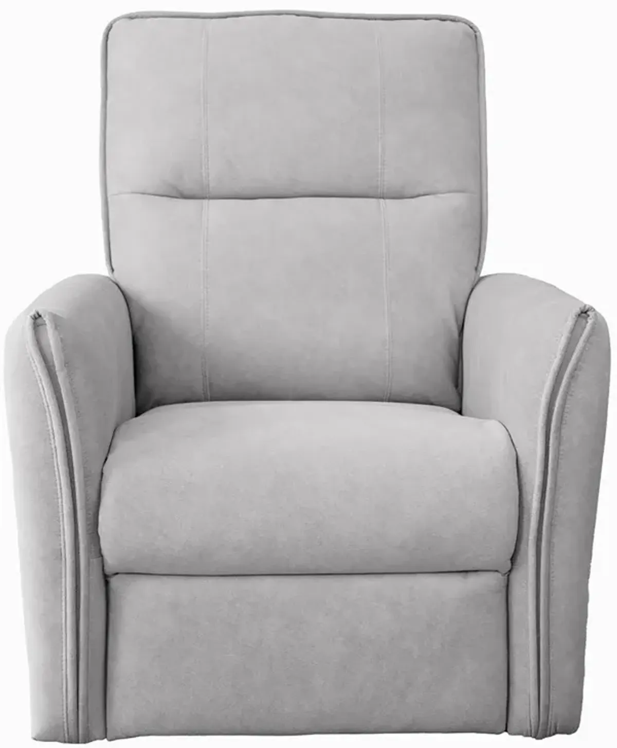 Ashland Grey Suede Recliner Chair