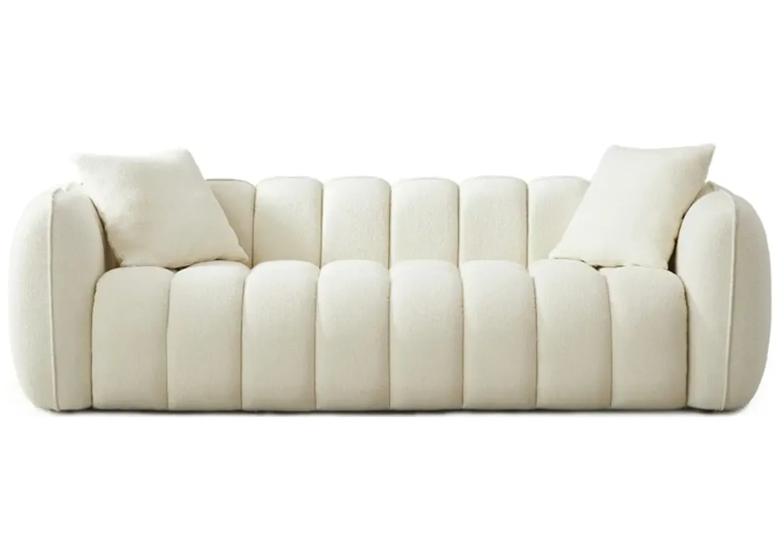 Maxim Cream Boucle Sofa