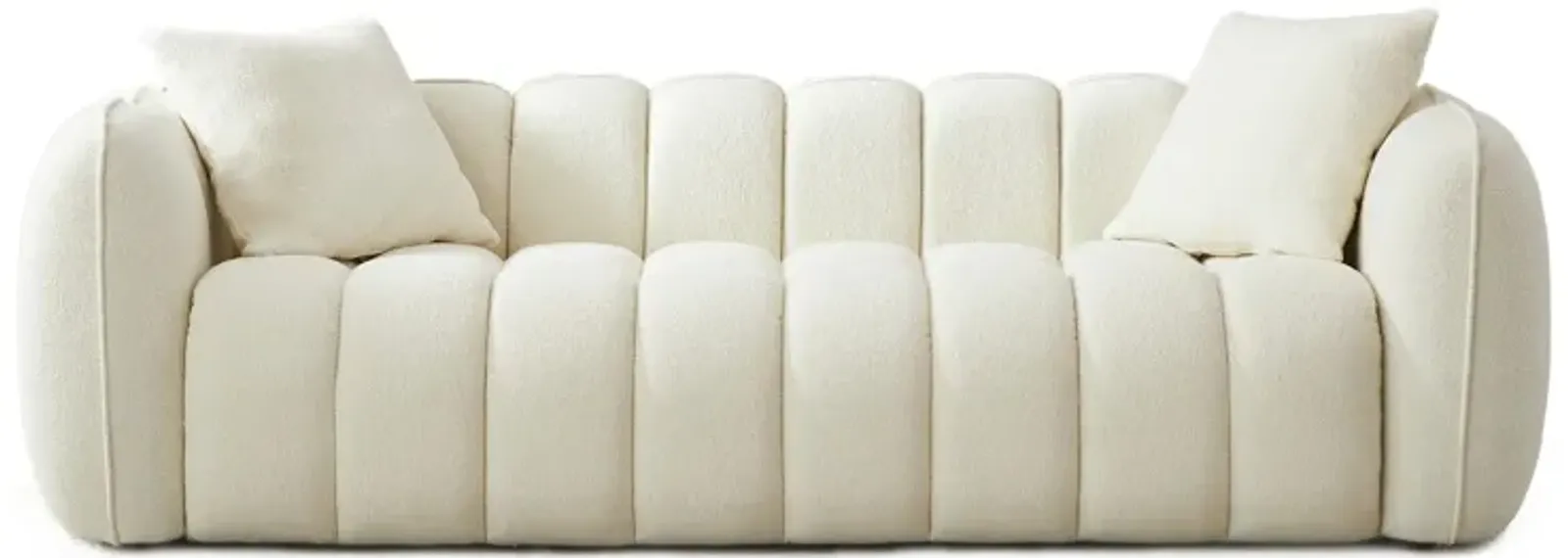 Maxim Cream Boucle Sofa