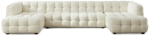 Mirage U Shape Cream Boucle Corner Sofa