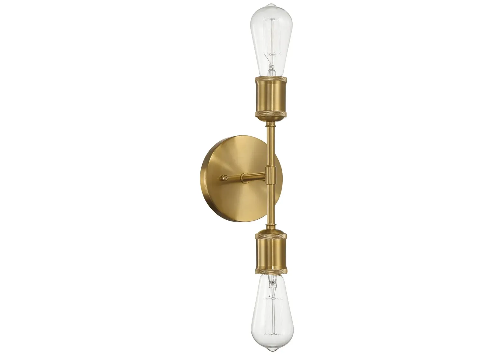 Reverie Double Lights Bathroom Wall Sconce over Mirror Bedroom Hallway Entryway 5"W × 10.75"H × 5"E