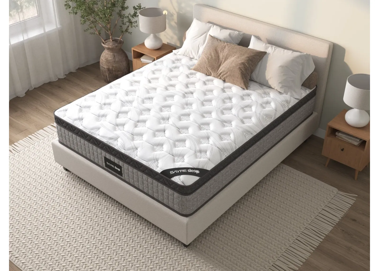 10" King Hybrid Mattress Gel Memory Foam