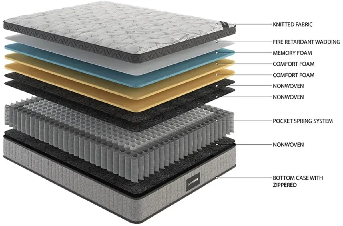 10" King Hybrid Mattress Gel Memory Foam