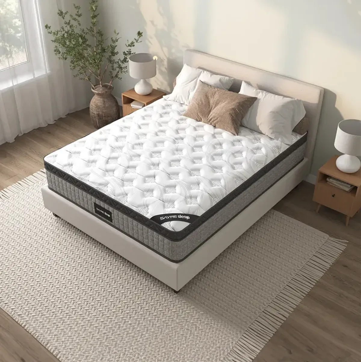 10" King Hybrid Mattress Gel Memory Foam