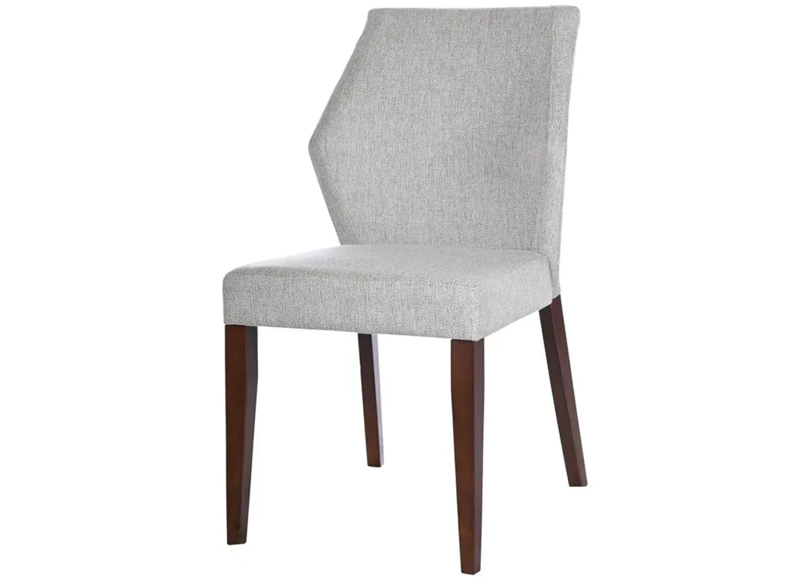 Lowe Light Grey Fabric Dining Chair Set Of 2