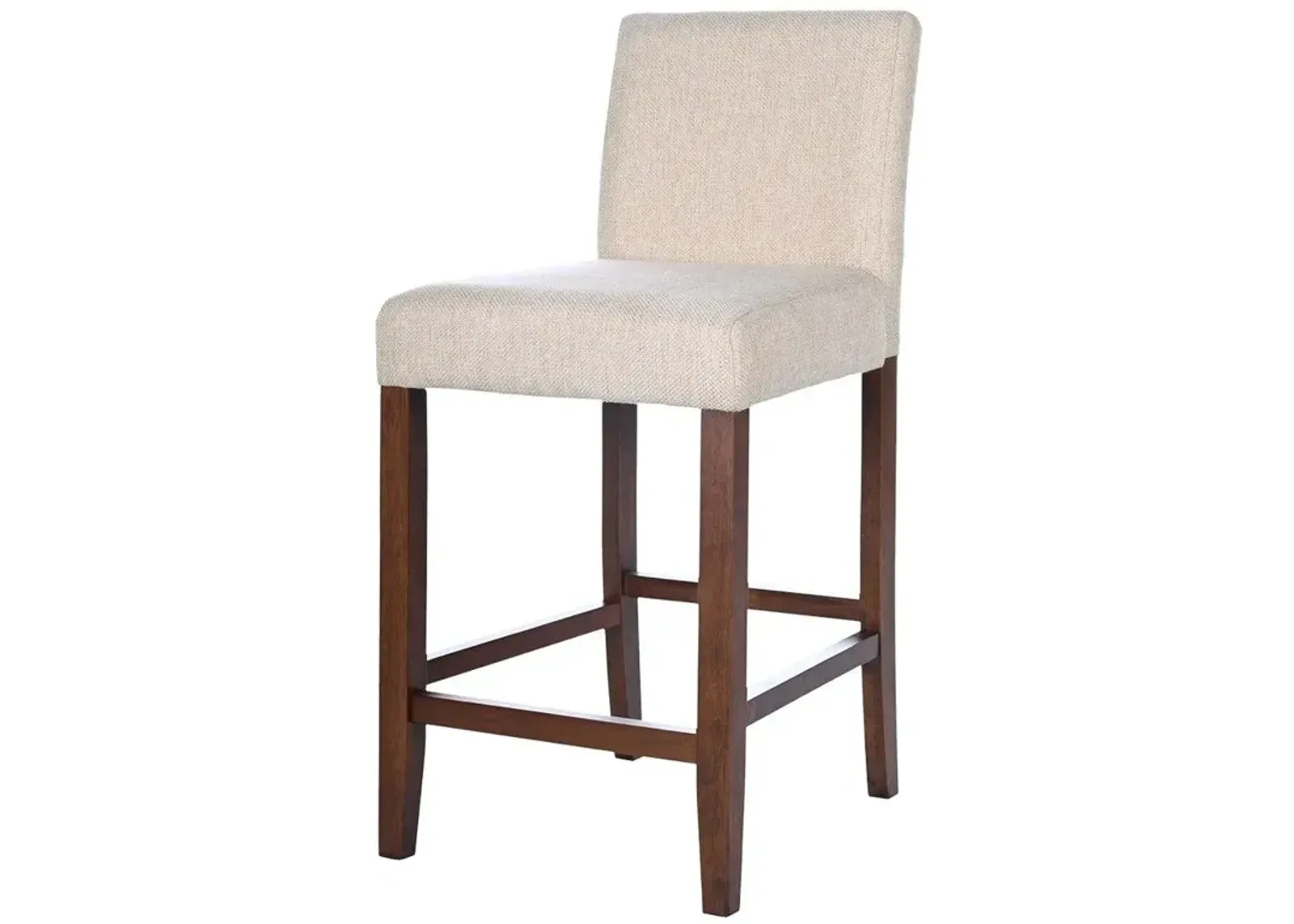 Dylan Beige Fabric Counter Chair Set of 2