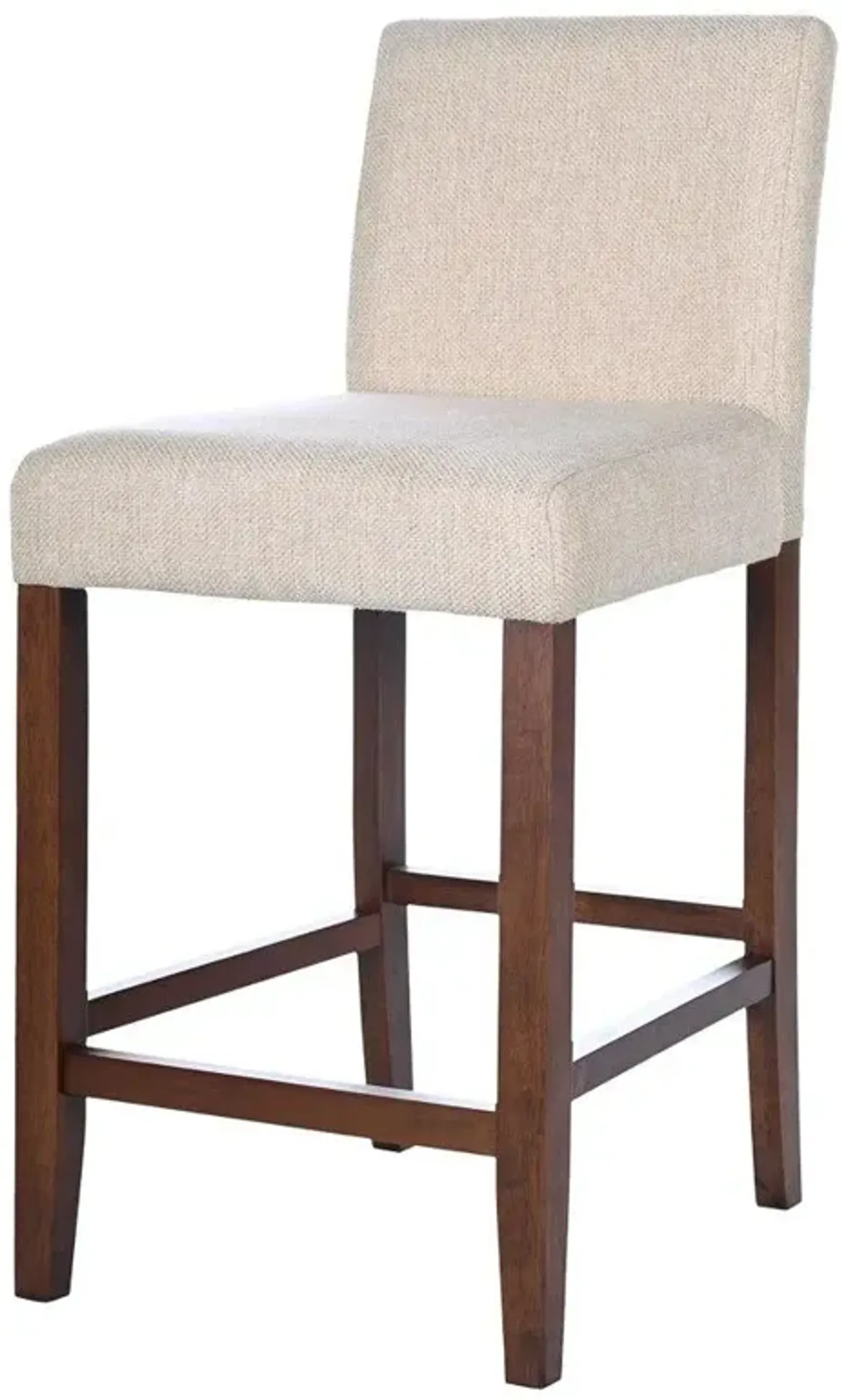 Dylan Beige Fabric Counter Chair Set of 2