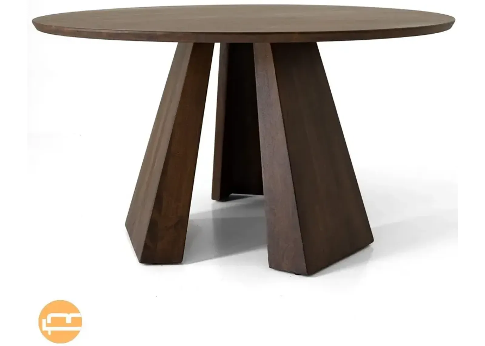 Parker Round Walnut Dining Table