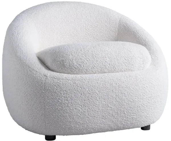 Frisco Cream Boucle Lounge Chair