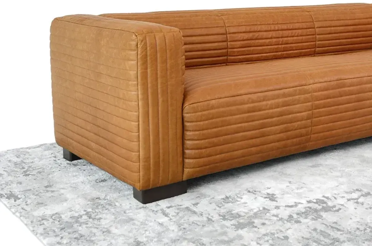 Edison Leather Sofa - Waxy Tan