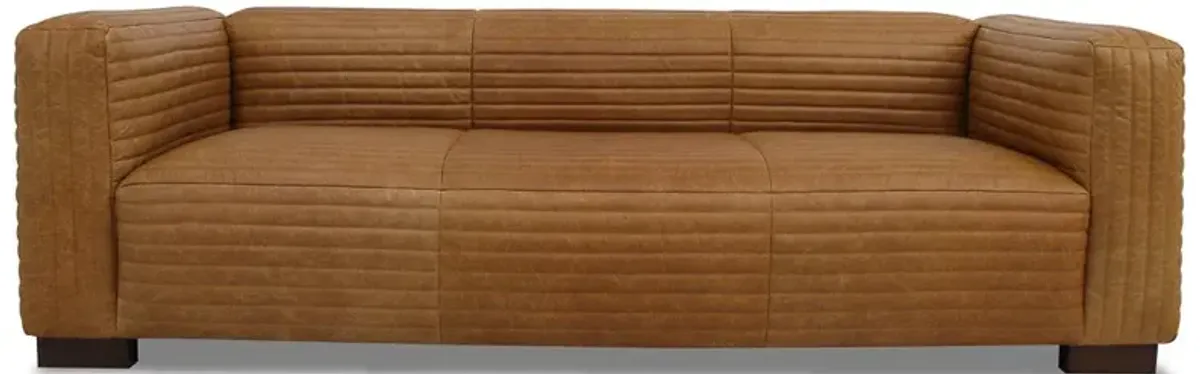 Edison Leather Sofa - Waxy Tan