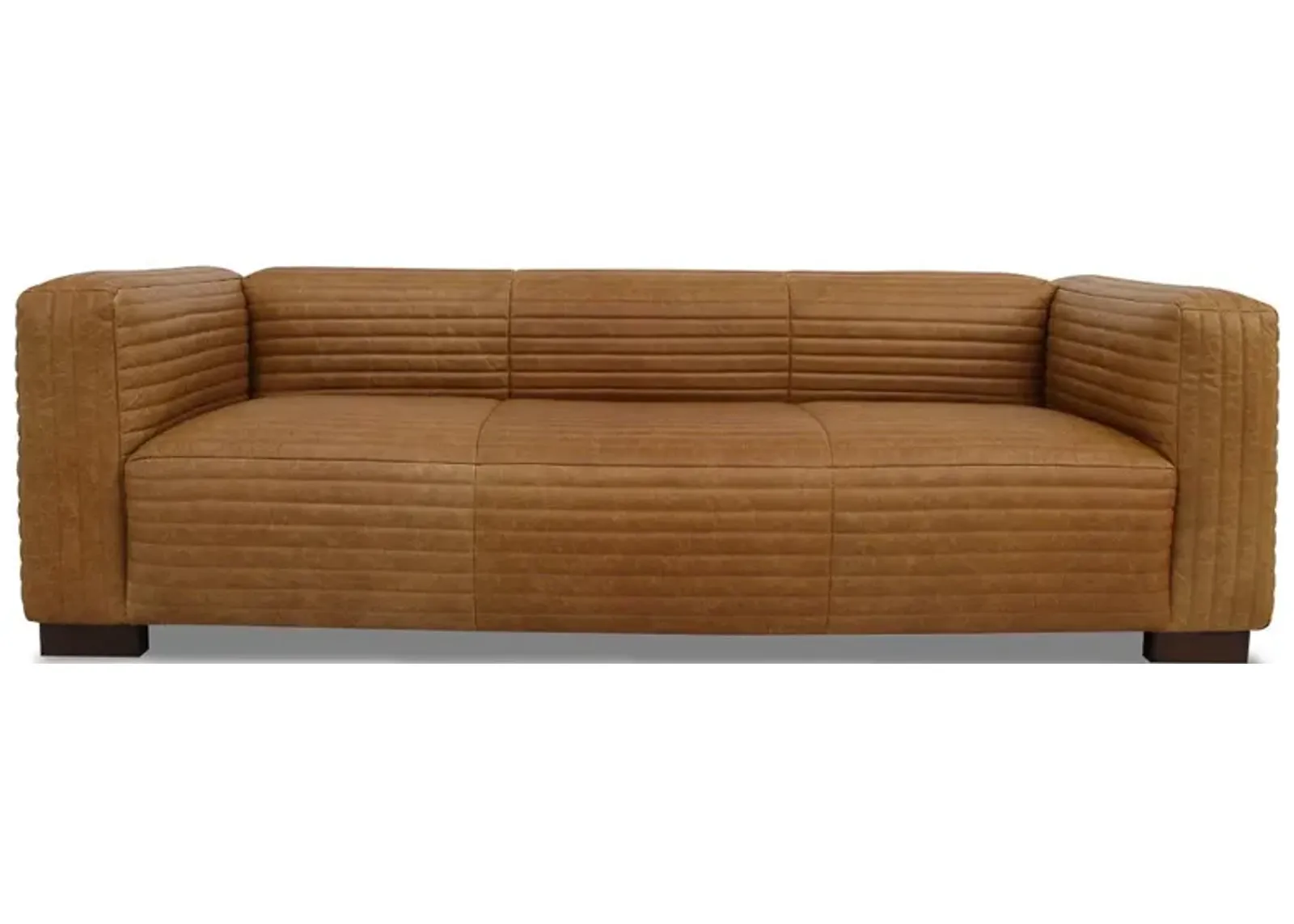 Edison Leather Sofa - Waxy Tan