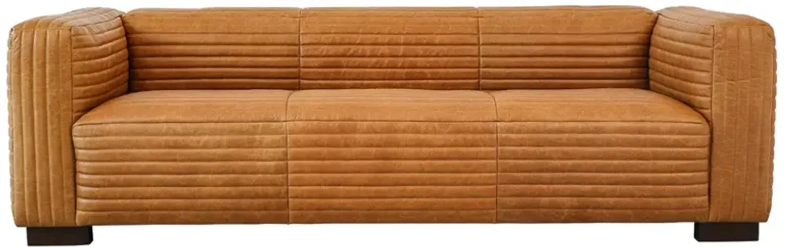 Edison Leather Sofa - Waxy Tan