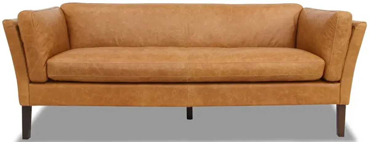 Warner Leather Sofa - Waxy Tan