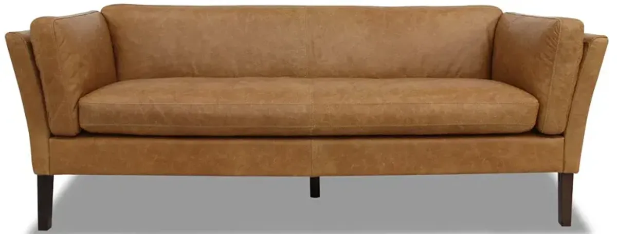 Warner Leather Sofa - Waxy Tan