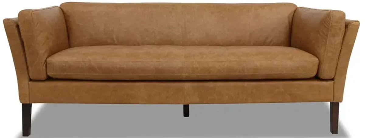 Warner Leather Sofa - Waxy Tan