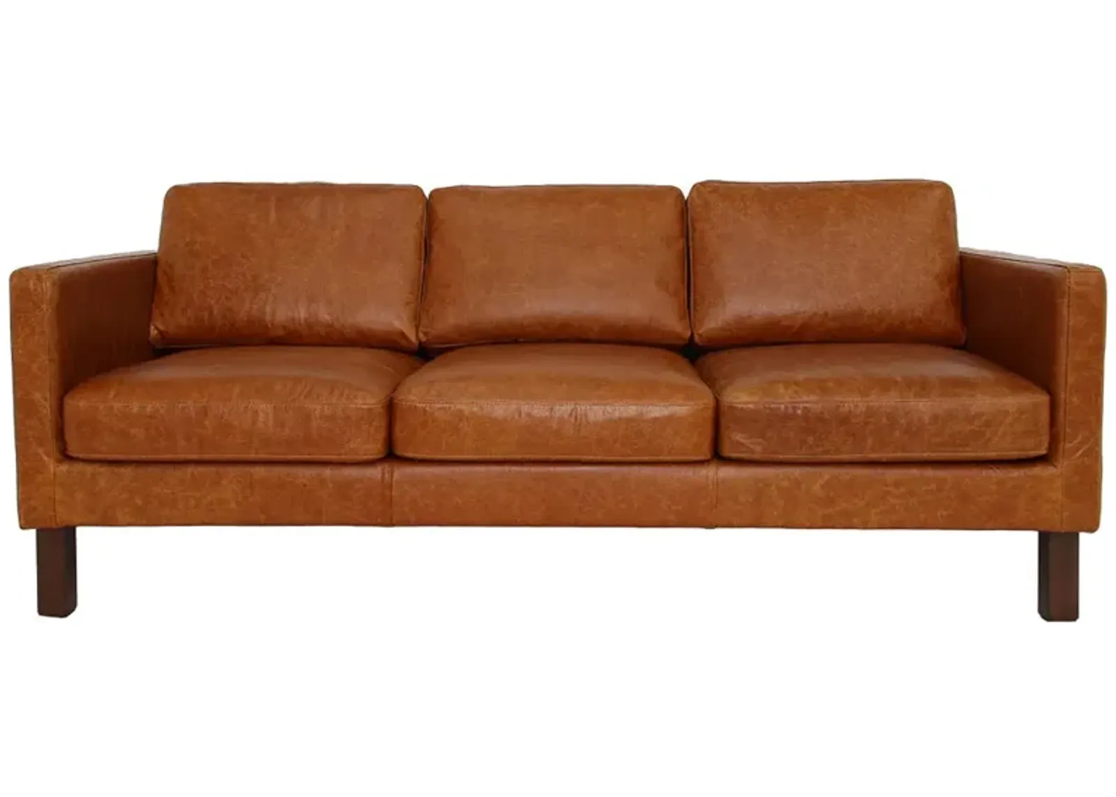 Granada Leather Sofa - Waxy Cognac