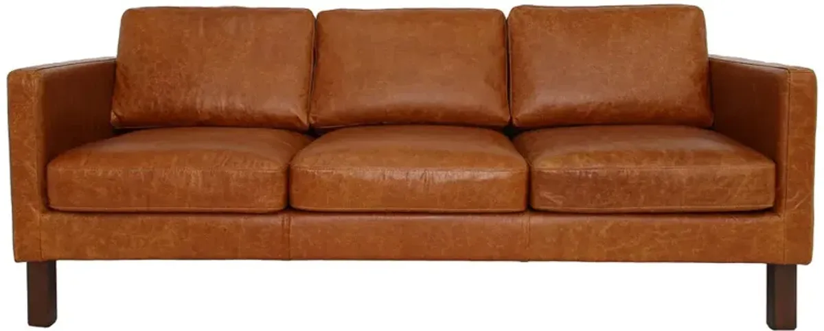 Granada Leather Sofa - Waxy Cognac