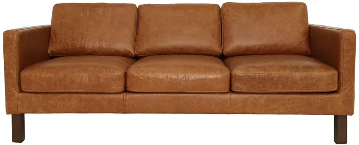 Granada Leather Sofa - Waxy Cognac