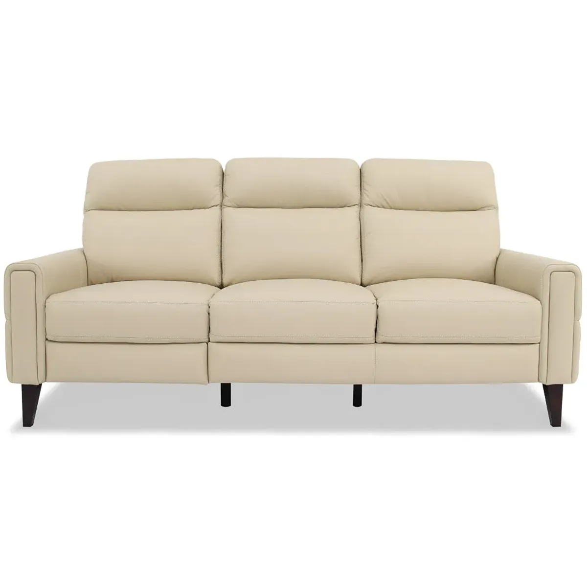 Crafton Incliner Sofa Left - Cream Leather