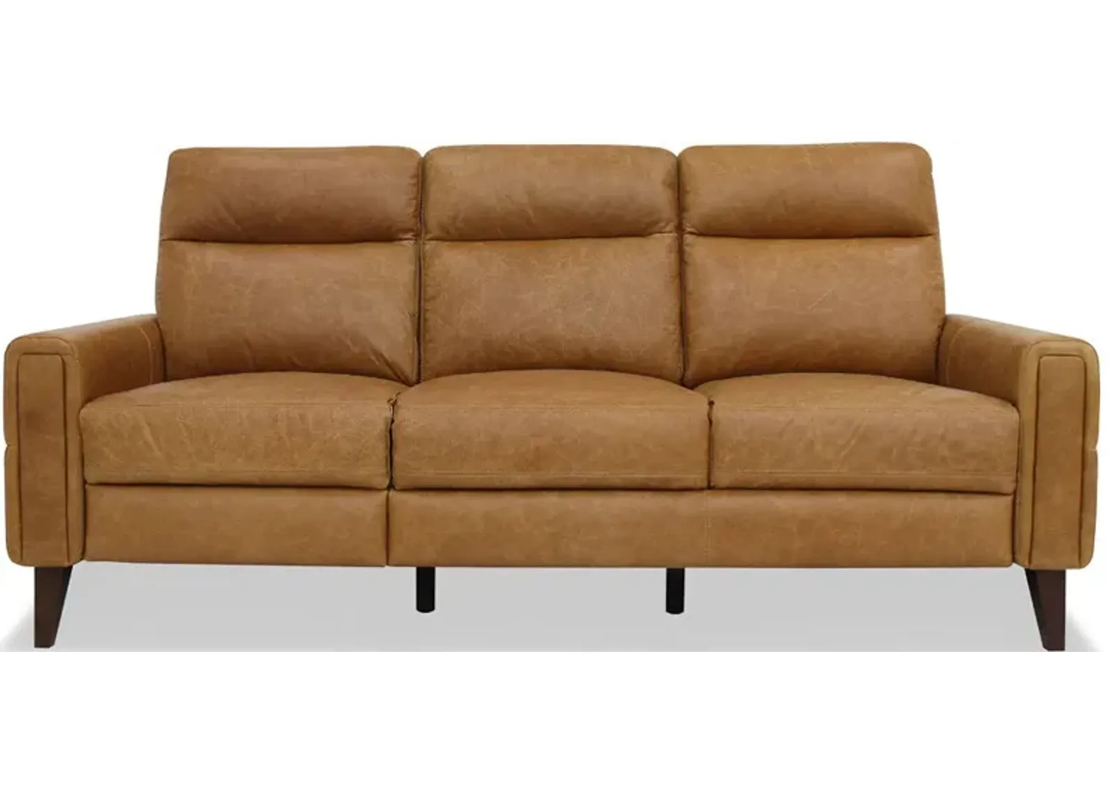 Crafton Incliner Sofa Left - Waxy Tan Leather