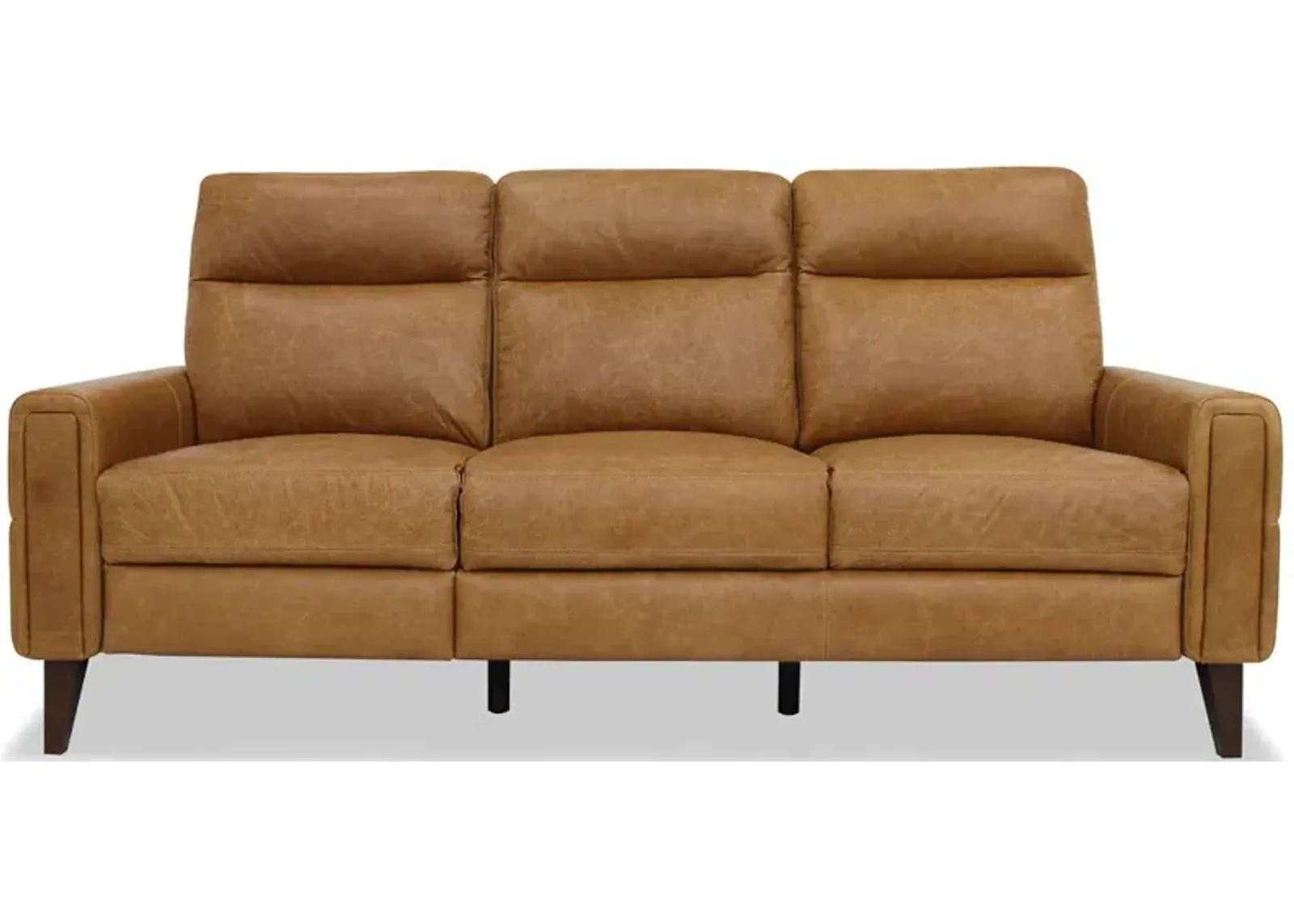 Crafton Incliner Sofa Left - Waxy Tan Leather