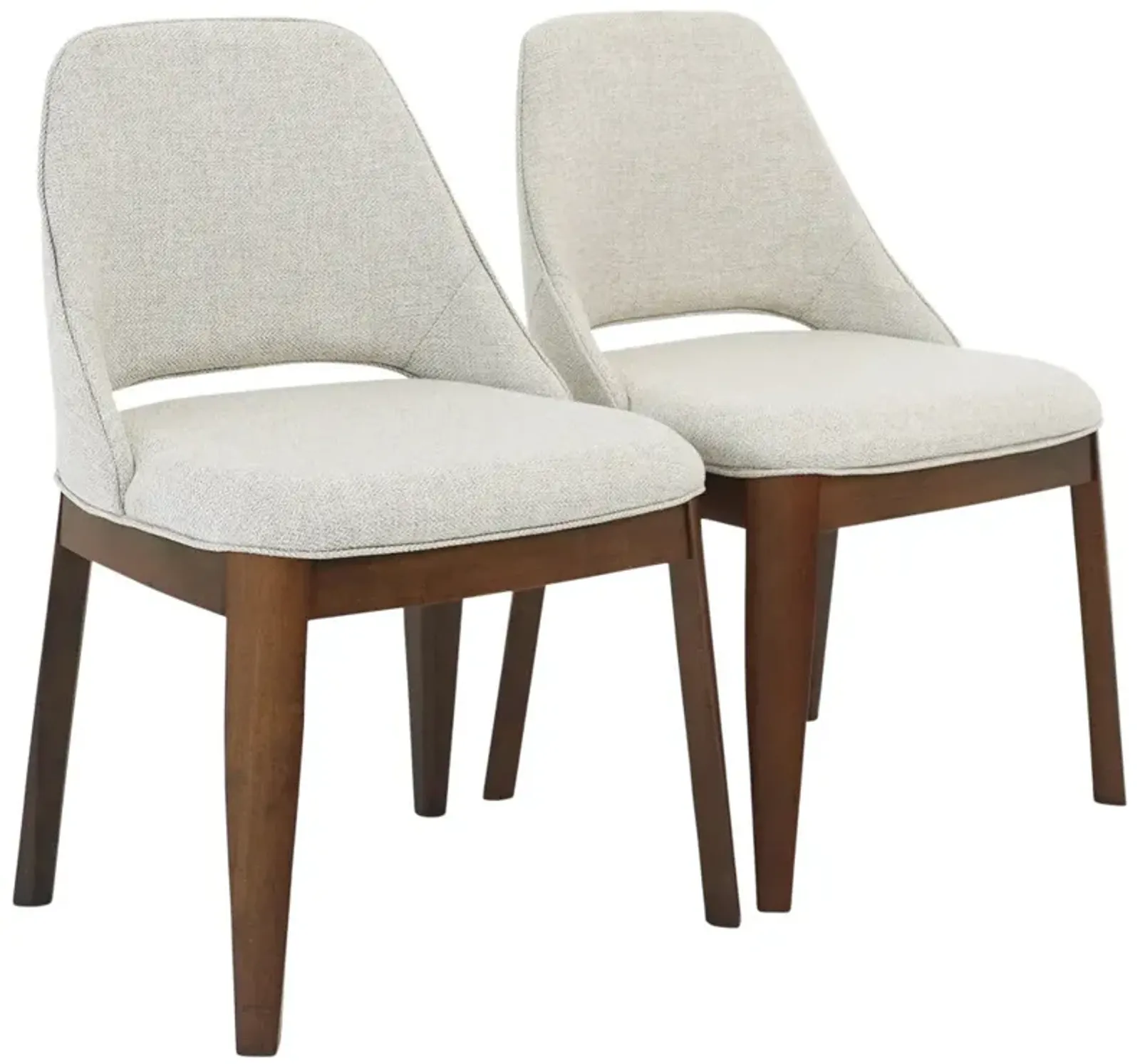 Dayton Dining Chair Set Of 2 - Beige Linen