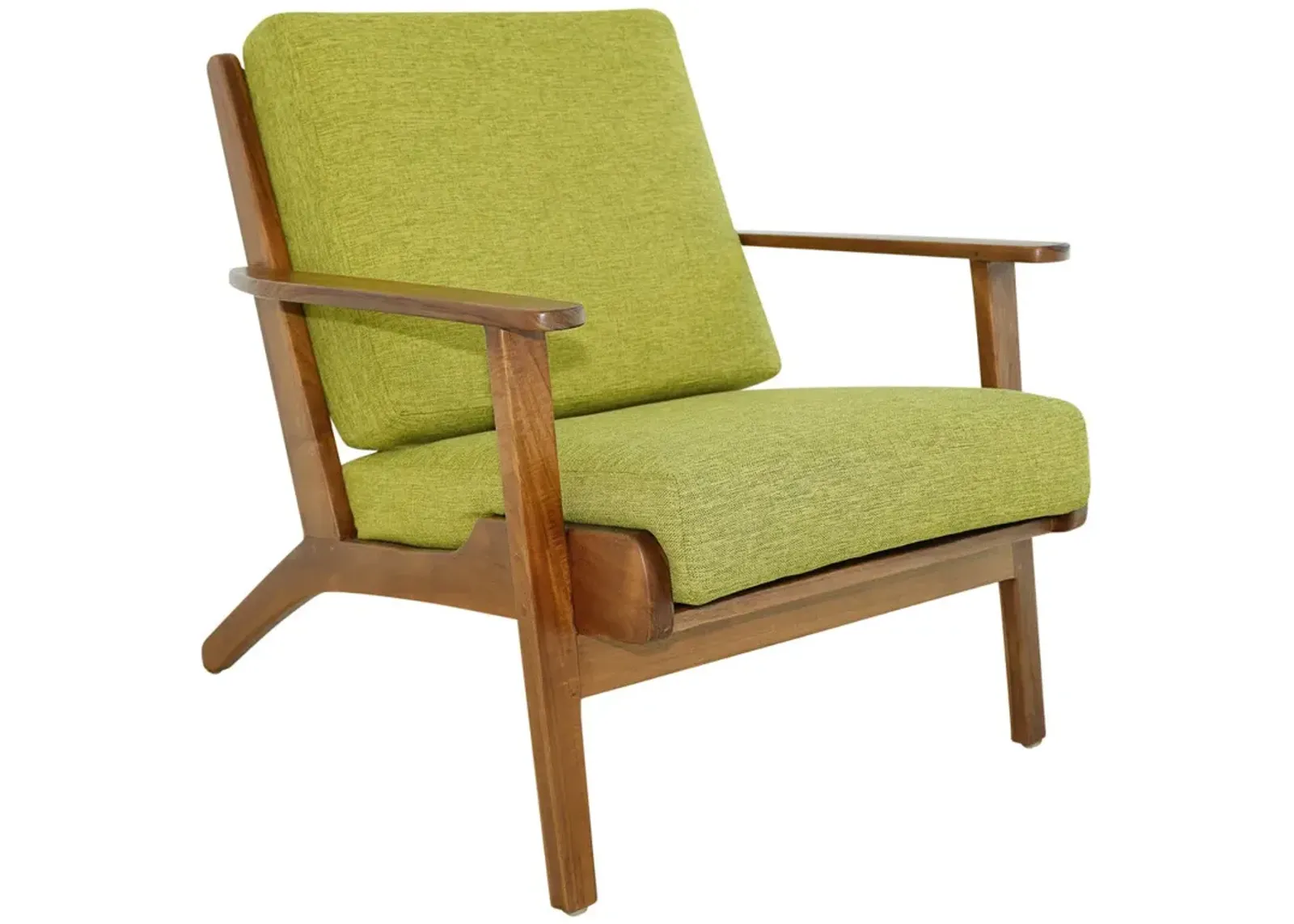 Kyle Linen Lounge Chair - Pistachio Green