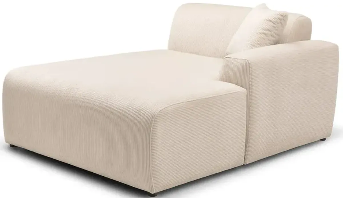 Dexter U-Shape Corner Sofa - Cream Corduroy