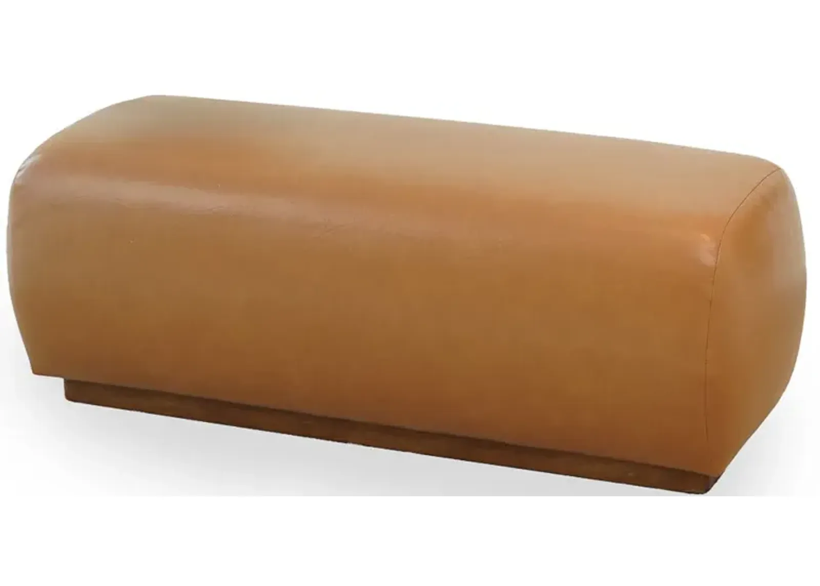 Marin Bench - Vegan Tan Leather