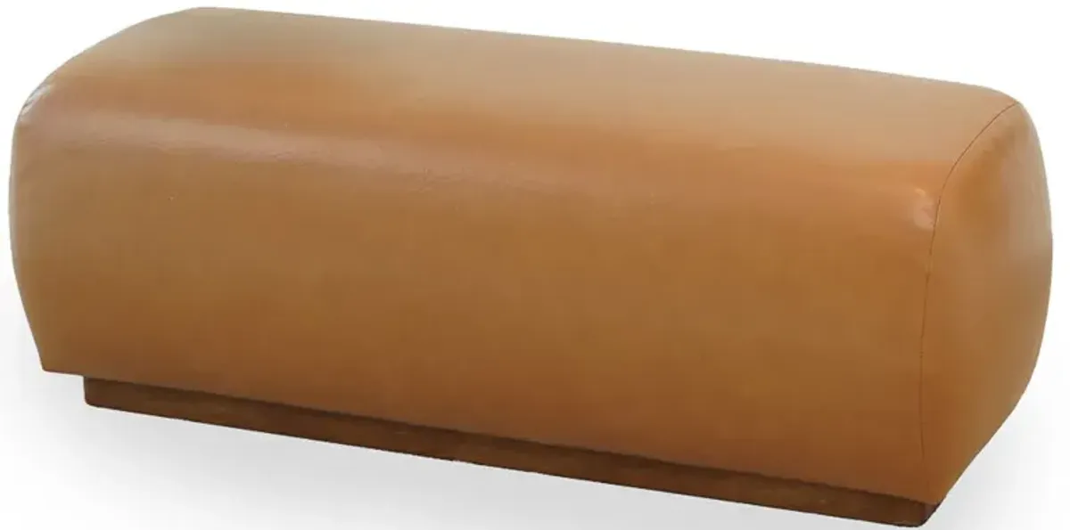 Marin Bench - Vegan Tan Leather