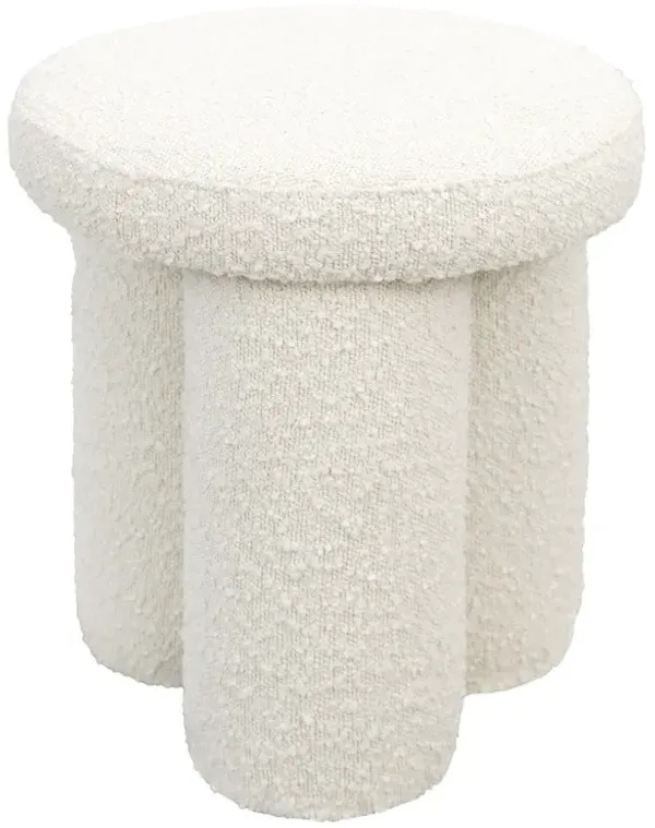 Hico Stool - Ivory Boucle