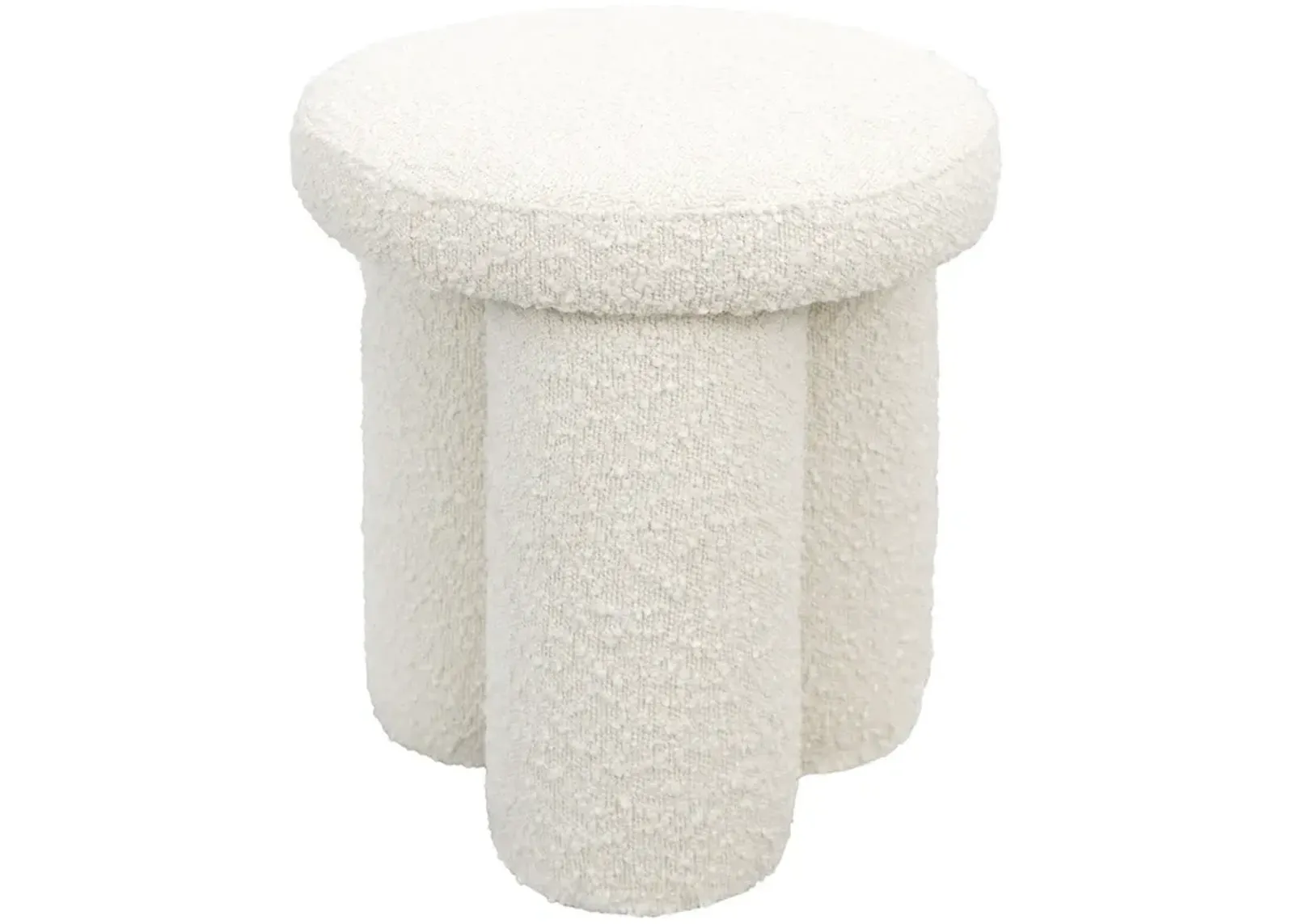 Hico Stool - Ivory Boucle