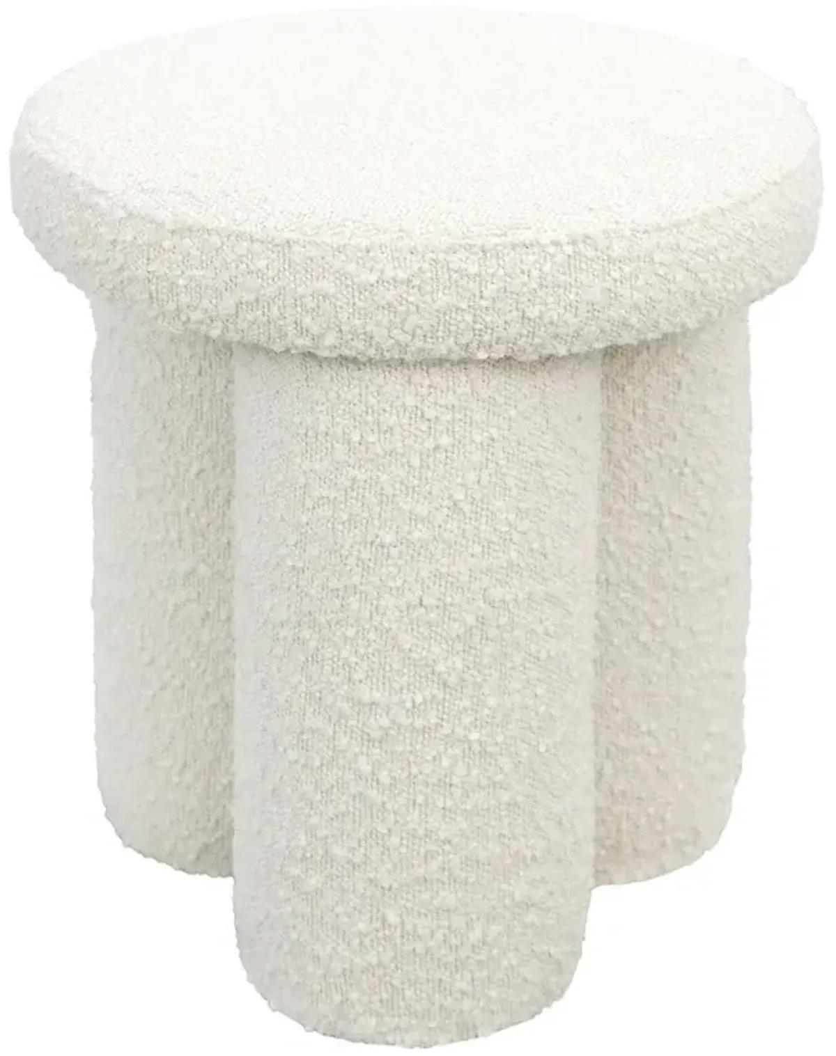 Hico Stool - Ivory Boucle