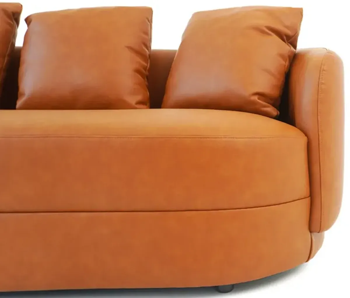 Perth Cognac Leather Sofa