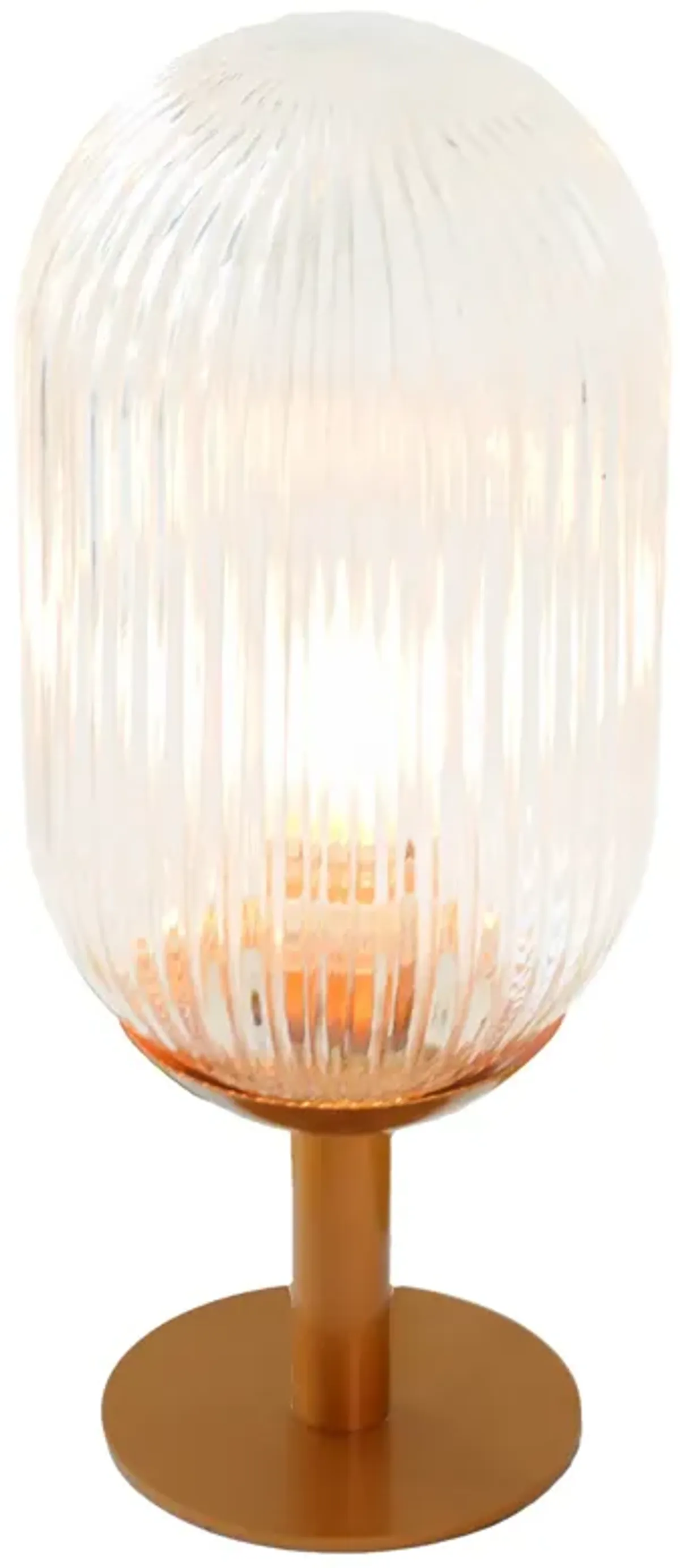 Glow Table Lamp - Bronze - Clear