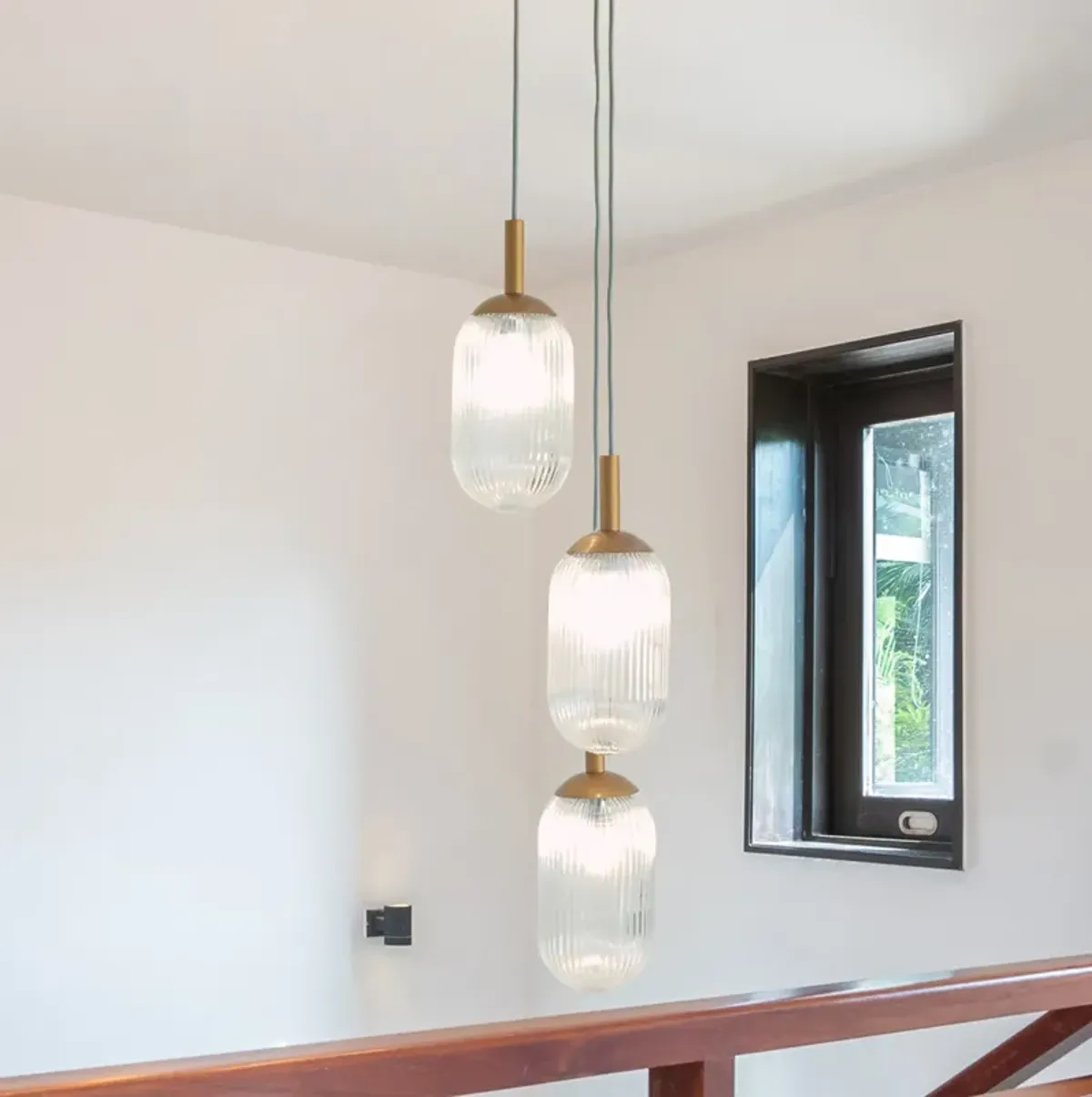 Solace Bronze - Clear Pendant Lamp