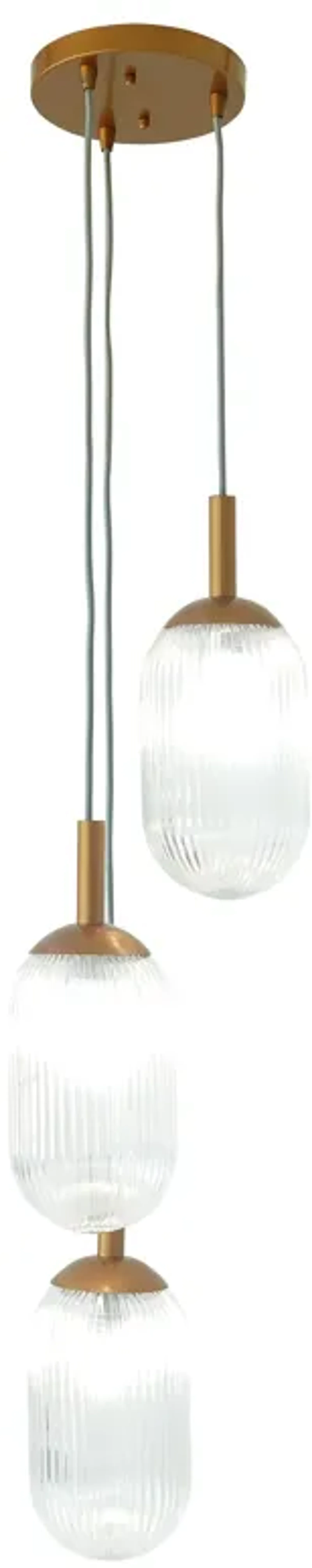 Solace Bronze - Clear Pendant Lamp